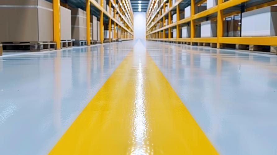 Distribution Centre Resin Flooring